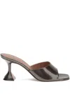 Amina Muaddi 70mm Lupita Sandals In Brown