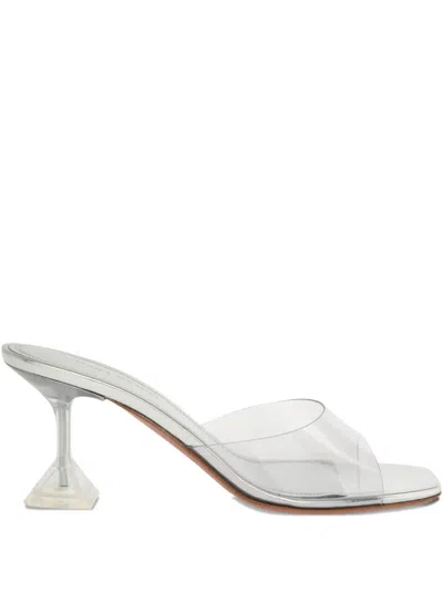 Amina Muaddi Lupita Glass M In Transparent