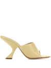 Amina Muaddi 90mm Taylor Sculpted-heel Sandals