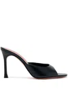 Amina Muaddi Women Alexa Slipper Sandals In Black