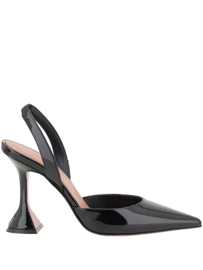 Amina Muaddi 95mm Holli Pumps In Black