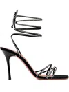 Amina Muaddi 95mm Lori Strappy Embellished Sandals