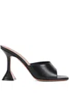 Amina Muaddi Lupita 70 Slippers Women In Black