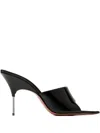 Amina Muaddi 95mm Patent-leather Sandals