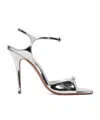 Amina Muaddi Adut 105 High-heeled Sandals In Multi