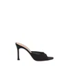 Amina Muaddi Women Alexa Slipper Sandals In Black