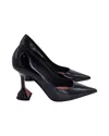Amina Muaddi Patent Ami Pumps 95 In Black