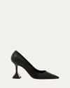 Amina Muaddi Patent Ami Pumps 95 In Black
