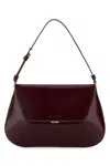 Amina Muaddi Top Handle Handbag In Brown