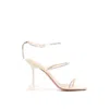Amina Muaddi Gilda 105mm Sandals Women