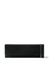Amina Muaddi Amini Paloma Clutch In Black