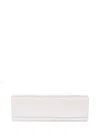 Amina Muaddi Amini Paloma Clutch Bag In Grey