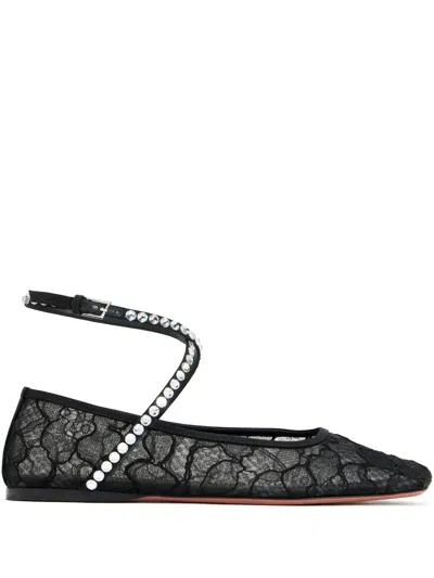 AMINA MUADDI ANE BALLERINA SHOES