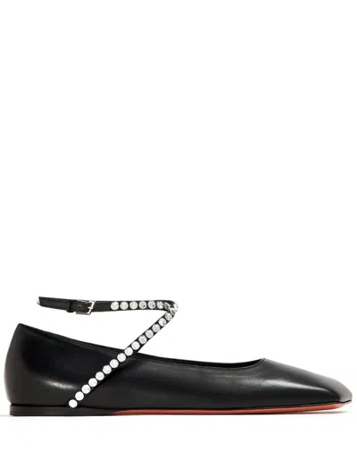 AMINA MUADDI ANE BALLET FLATS
