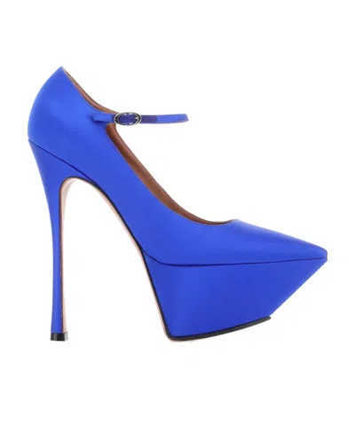 Amina Muaddi Angelica 150mm In Blue