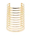 Amina Muaddi Angelica Brass Bracelet In Gold