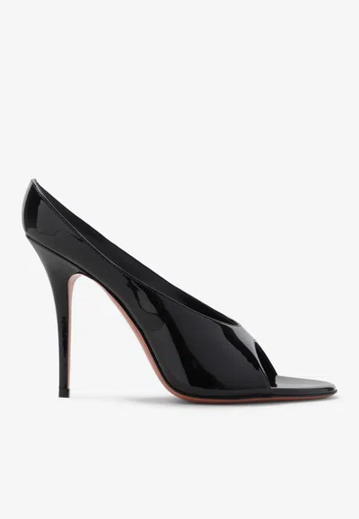 AMINA MUADDI ANOK 105 PATENT LEATHER MULES