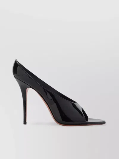 AMINA MUADDI ANOK 105 PATENT SLIPPERS
