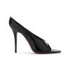 Amina Muaddi Anok Slipper 105 Patent Black 105 Mm Sm