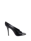 Amina Muaddi Anok Slipper 105 Patent Black 105 Mm Sm