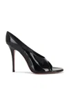 Amina Muaddi Anok Slipper 105 Patent Black 105 Mm Sm