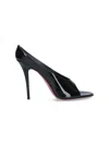 Amina Muaddi Anok Slipper 105 Patent Black 105 Mm Sm