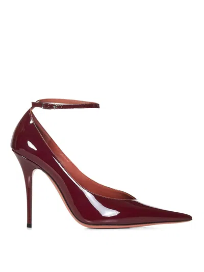 Amina Muaddi Heels In Red