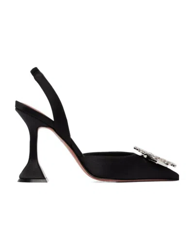AMINA MUADDI BEGUM BACK-LACED HEELS