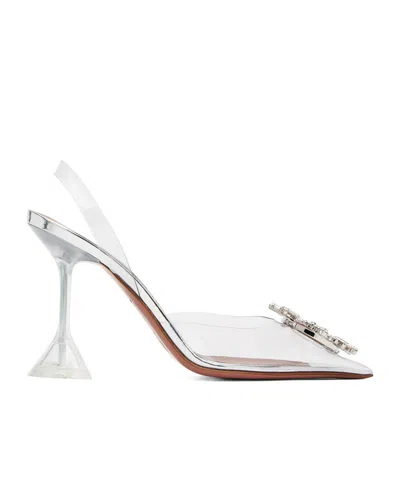 AMINA MUADDI BEGUM GLASS SLACK-HEELED HEELS