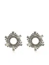 Amina Muaddi Begum Mini Embellished Earrings