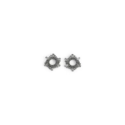 Amina Muaddi Begum Mini Earrings Women In Black