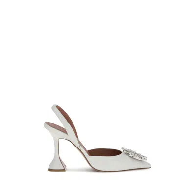 Amina Muaddi Begum Women's Pumps In White