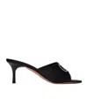 Amina Muaddi Bella 60 Crystal-embellished High-heeled Sandals In Black
