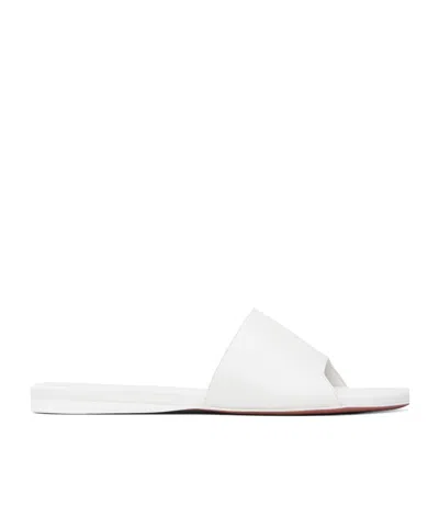 AMINA MUADDI BIANCA SLIPPERS