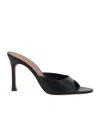 Amina Muaddi Women Alexa Slipper Sandals In Black
