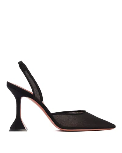 Amina Muaddi Black Begum Pumps In Black Nero   #000000