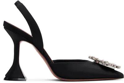 Amina Muaddi Rosie Sling Pointed-toe High-heeled Sandals In Multi