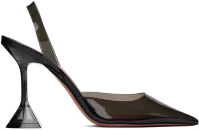 Amina Muaddi Black Holli Heels