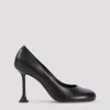 Amina Muaddi Women Iris Pump 95 Nappa Black 95 Mm Mini In Black