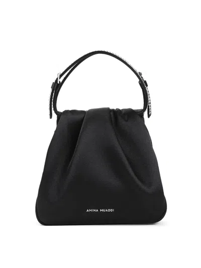Amina Muaddi Bolsa Bandolera - Blanco In White