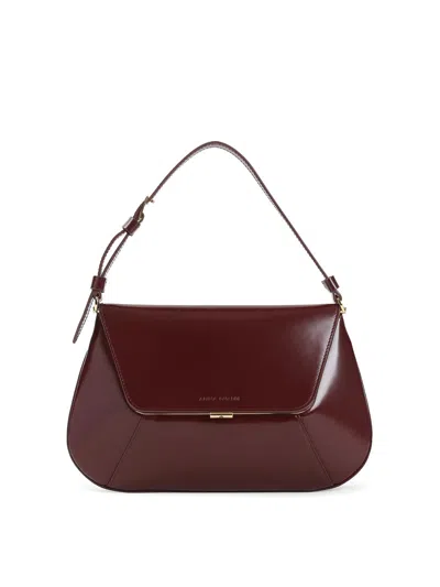 Amina Muaddi Bolsa Bandolera - Dorado In Gold