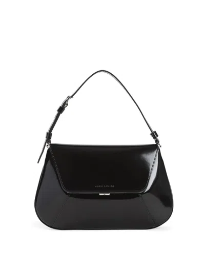 Amina Muaddi Bolsa Bandolera - Plata In Silver