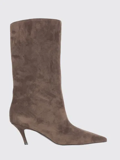 AMINA MUADDI BOOTS AMINA MUADDI WOMAN COLOR BROWN,H72717032