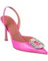 Amina Muaddi Camelia 95mm Pumps In Pink