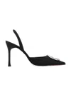 AMINA MUADDI CAMELIA 90MM PUMPS