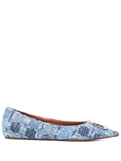 AMINA MUADDI CAMELIA BALLET FLATS