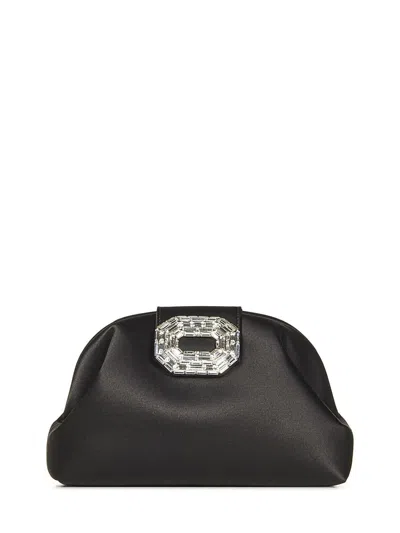 Amina Muaddi Camelia Clutch
