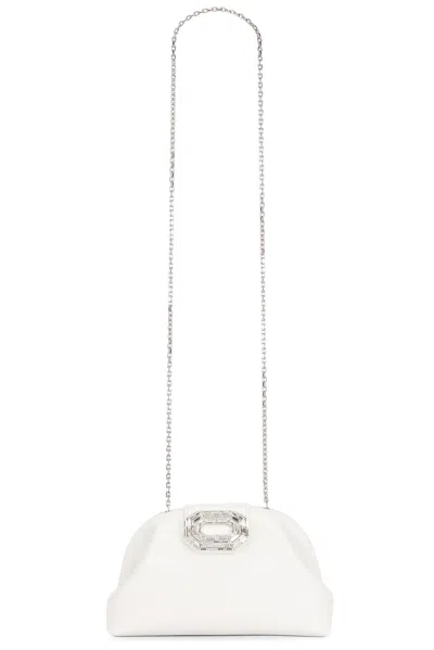 Amina Muaddi Camelia Leather Bag In Multi