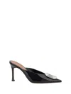 Amina Muaddi Camelia Mules In Multi