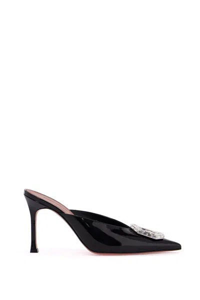 Amina Muaddi Camelia Mules In Multi